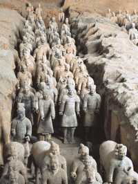 穿越時空的震撼秦始皇兵馬俑