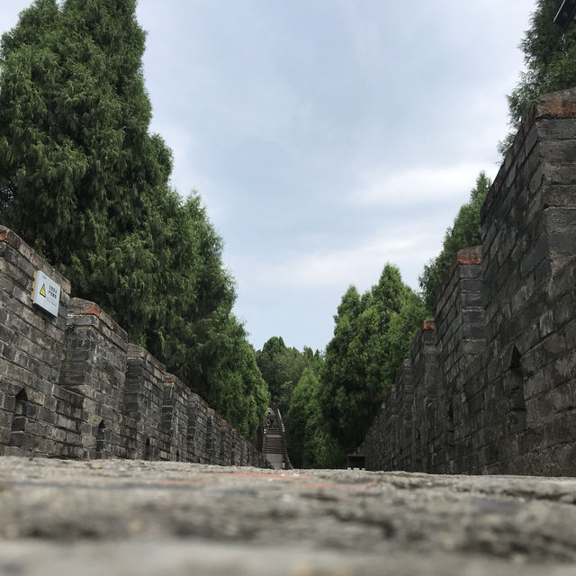 洛帶金龍長城，一起爬山看風景