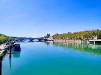 Strolling Along the Rhône River in Lyon