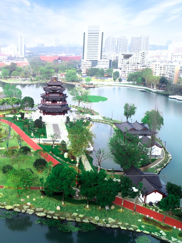 武漢地鐵直達的江南園林 出片率100%！