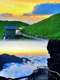 和喜歡的人看場日出吧！武功山浪漫打卡指南 | 情侶拍照點位+