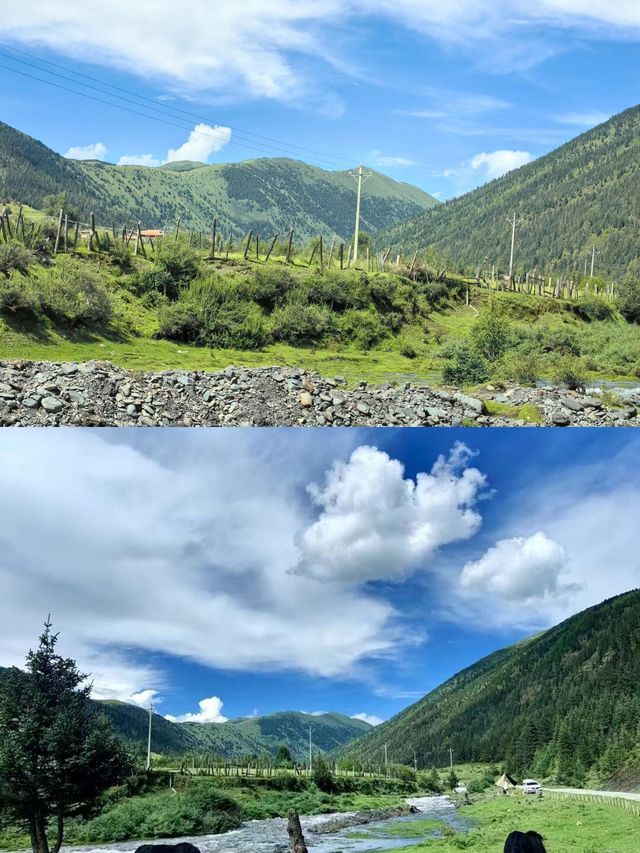 川西秘境姑弄村：雪山下的露營天堂