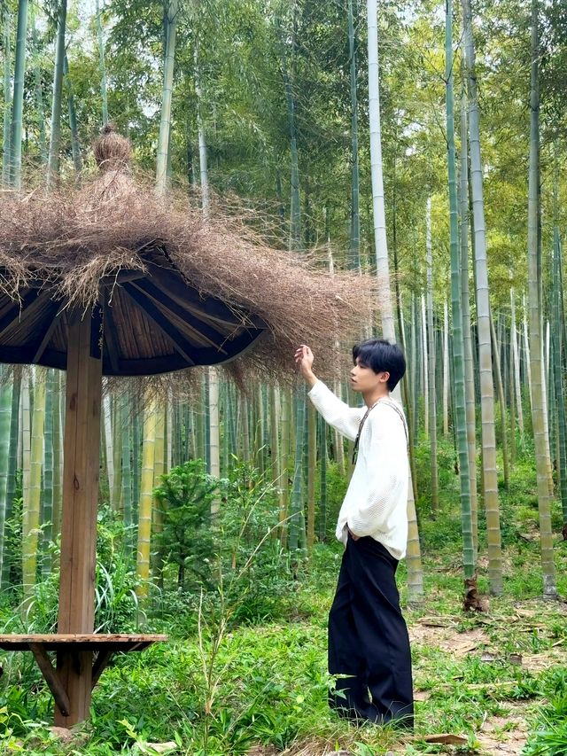 山居一日，懶成一片雲。