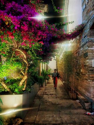 Kunming Old Street, a family of three, so much fun!