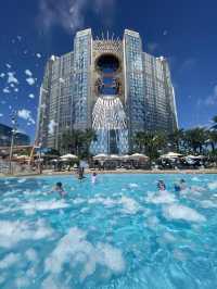 🏖️【澳門新濠影匯水上樂園｜夏日初體驗太治癒～