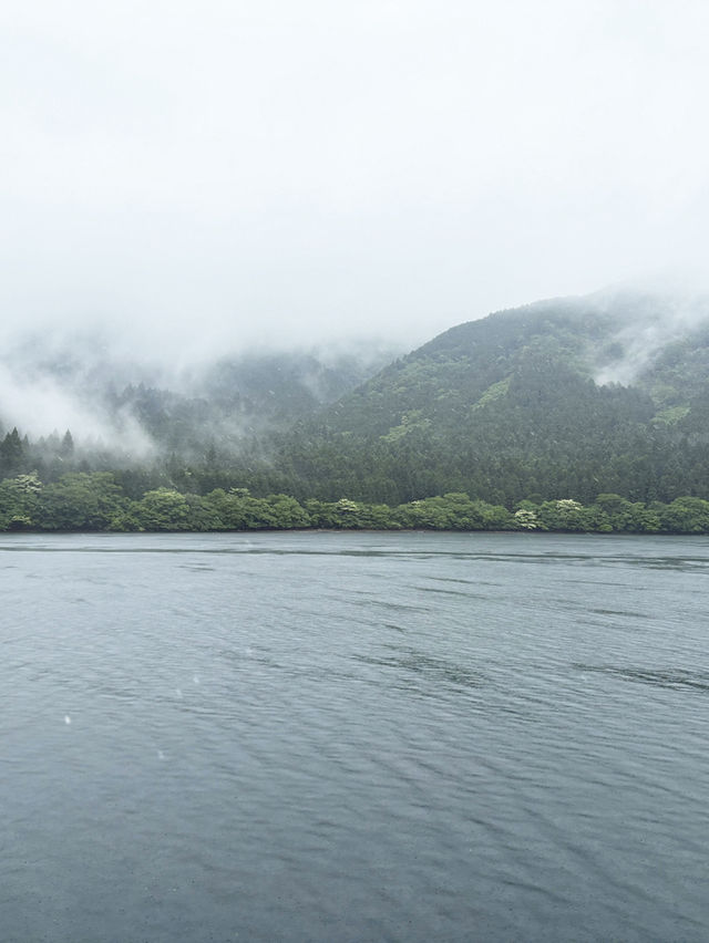Ashi Lake or Hakone Lake or Ashinoko Lake :-)