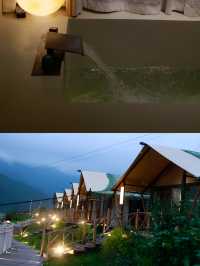 暮山映雪｜康定雪山下的治癒放鬆湯池民宿