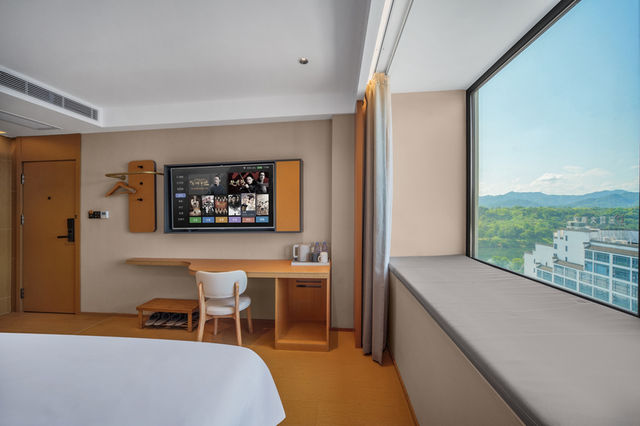 婺源近婺女洲/近弦高古城/近婺里看花夜景/高層酒店/全屋智能