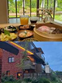 上海周邊度假天花板崇明山野木屋1h直達！