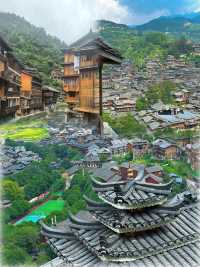 西江千戶苗寨已返，真係唔建議7-9月去，因為實在太正啦