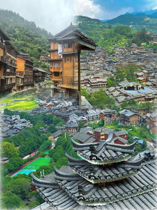 西江千戶苗寨已返，真係唔建議7-9月去，因為實在太正啦