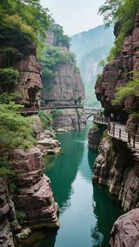 雲台山-太行秘境丨億萬年地質變遷造就的奇峽幽谷丨北方山水之魂