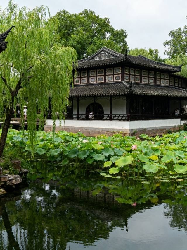 蘇州，一座被流水浸潤的江南古城