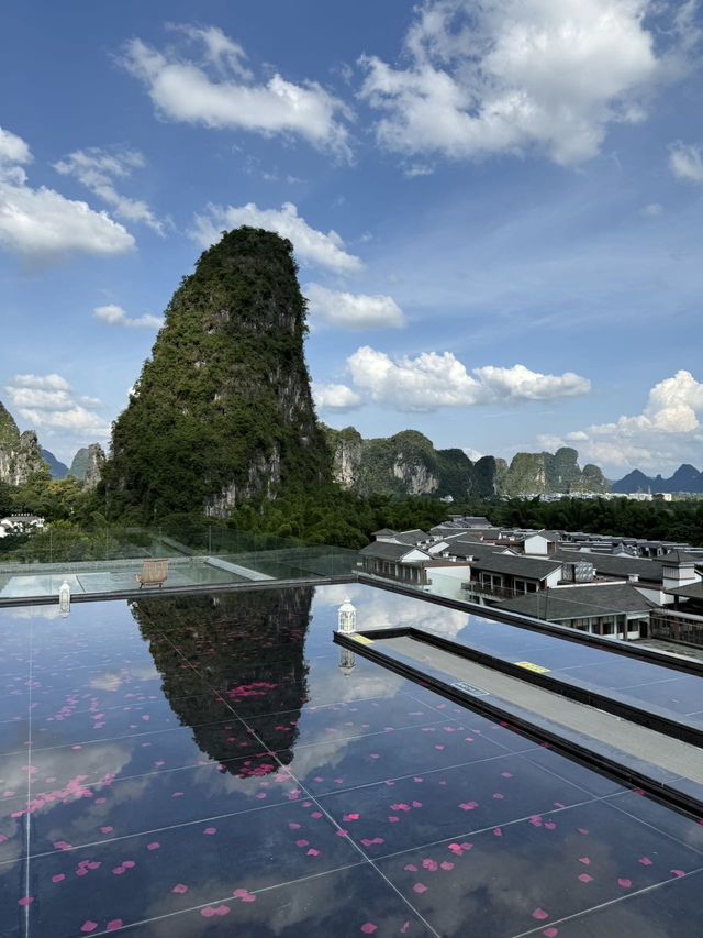 陽朔山水裡的神仙民宿！！住進水墨畫