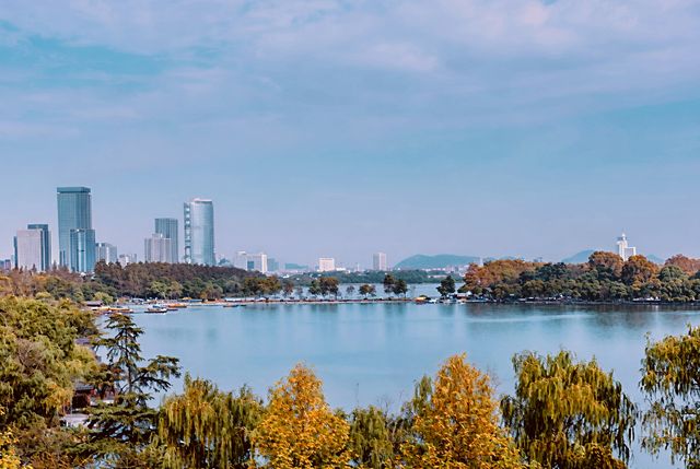 南京最治癒的秋日湖畔 南京最治癒的秋日湖畔