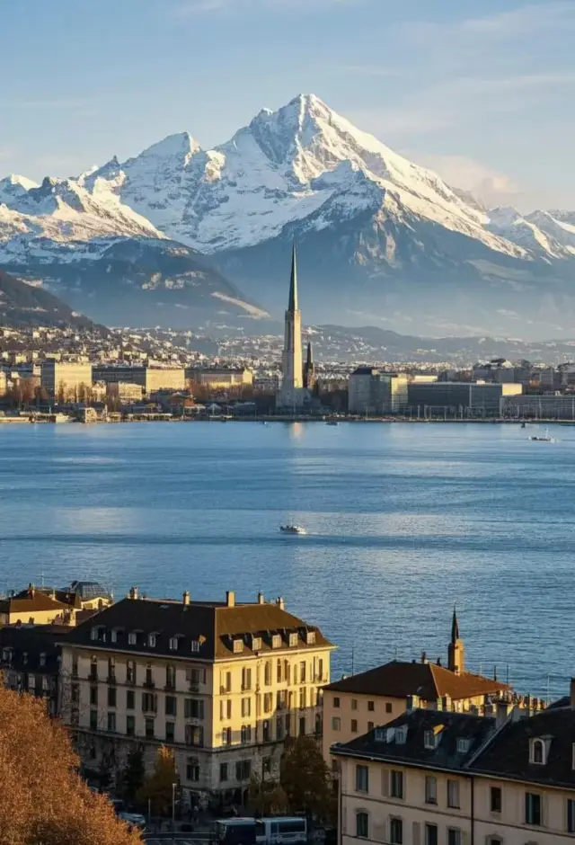 In Switzerland, the world offers vast and magnificent solace!