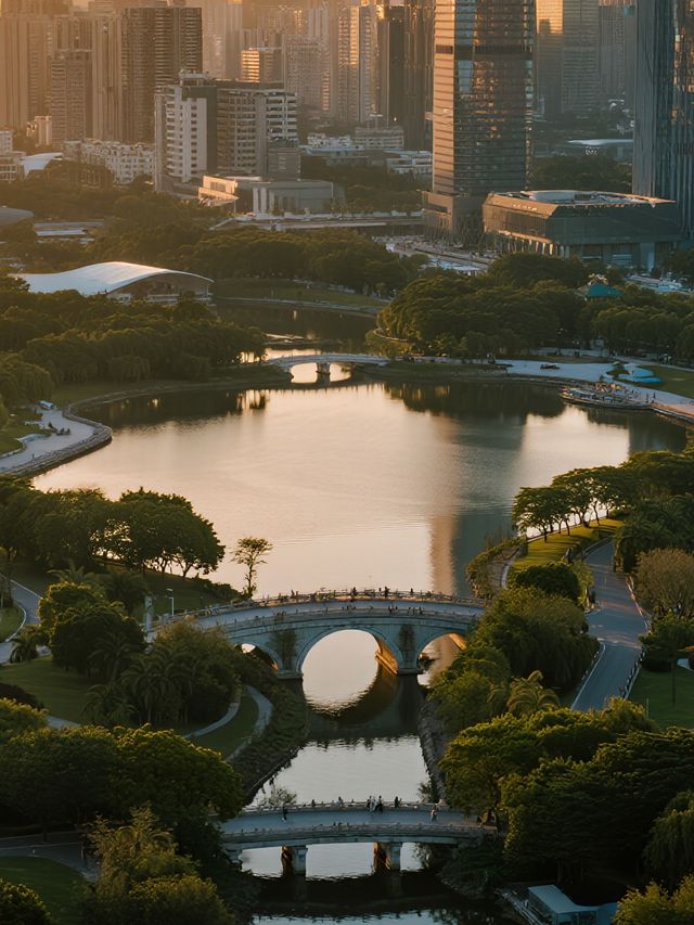 挖到深圳市中心遛娃寶地！人少景美還免費