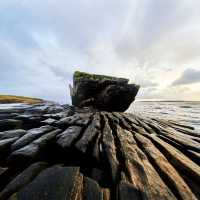 第四次打卡斯凱島老人石!