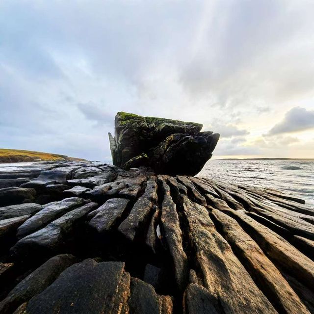 第四次打卡斯凱島老人石! 第四次打卡斯凱島老人石!