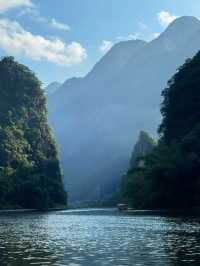 廣西百色浩坤湖|水墨仙境打卡攻略喀斯特地貌絕了!