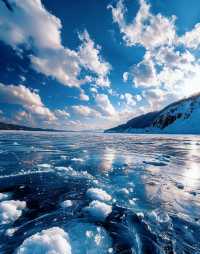 哈爾濱藍冰泡奇觀