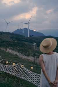 寧波1h直達！山頂露營觀風車絕美日落打卡地