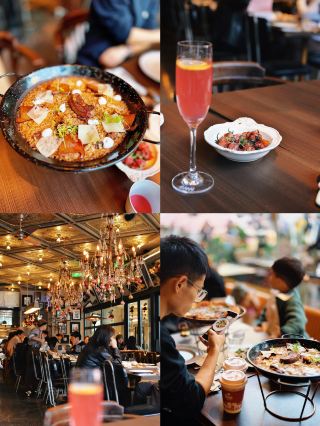 Honest Chinese stomach | I broke down in love with the Italian restaurant in the IFC Mall, which was full of Christmas atmosphere.