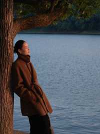 烈士公園的秋日氛圍