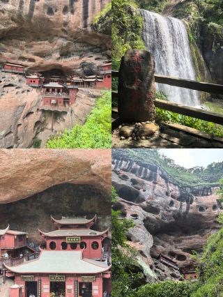 秘境の断崖古寺を探訪