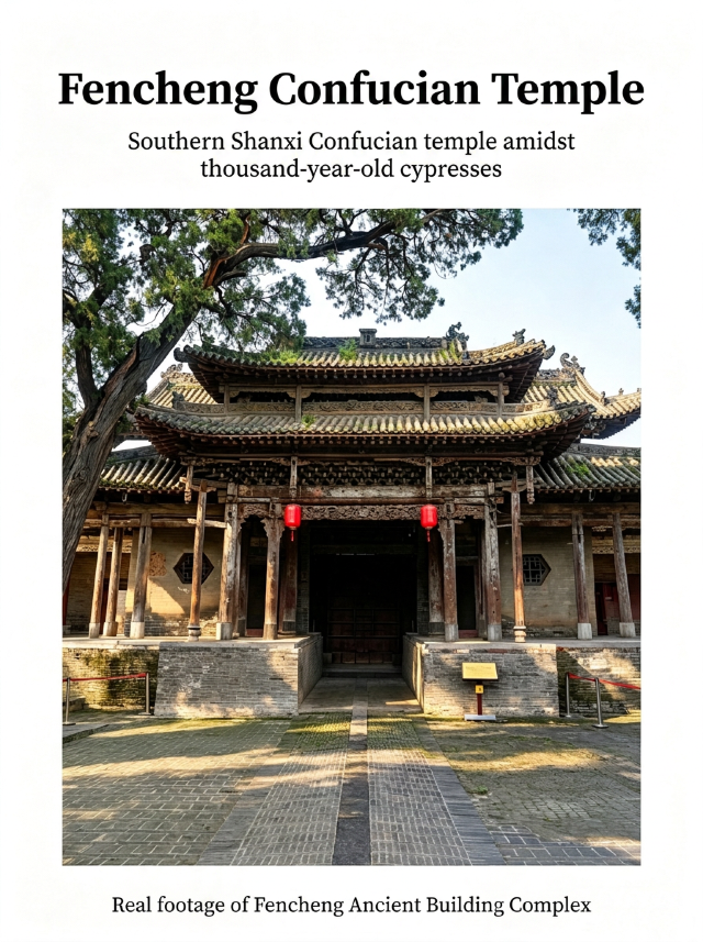 臨汾免費國寶文廟｜藏在汾城古鎮的明清古建秘境