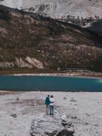 The famous hike to the milk lake in Yading
