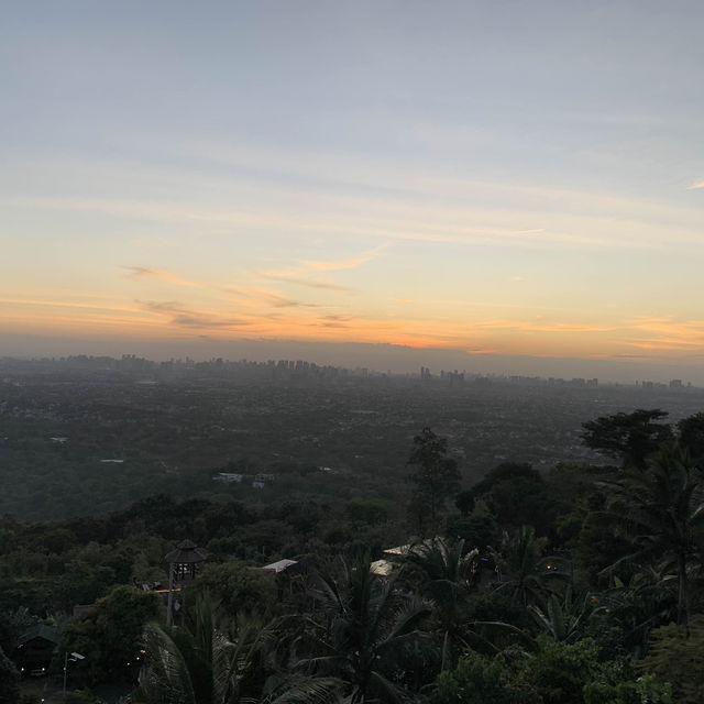 Sunset at cloud 9 antipolo 