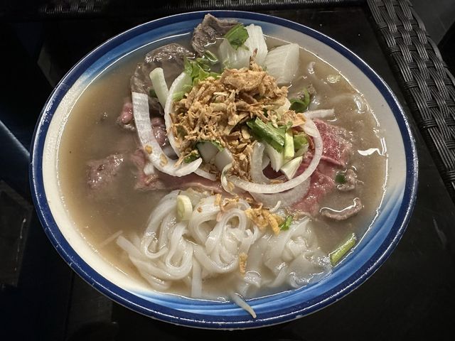 食在大埔｜湖越｜推介生熟牛肉牛骨湯河 