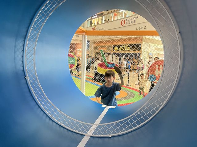 跟小朋友體驗運動的樂趣