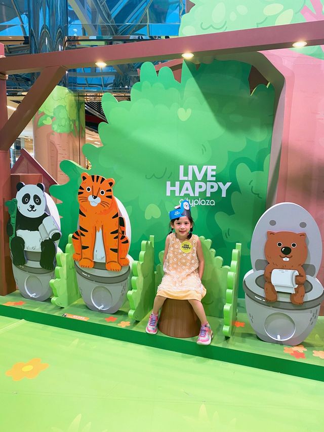 太古城中心🌳🪵小歷奇大妙趣🦒🐘🦓🐼🐧