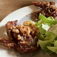 สปาเกตตีอกเป็ดอร่อยเด็ดที่ร้านฤดูกาล ปทุมธสนี