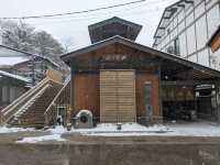 雪と一緒に楽しめる草津温泉