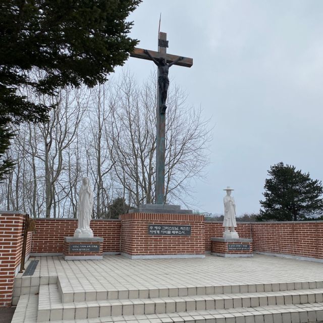 휴전선 넘어 금강산을 볼 수 있는 '고성통일전망타워'
