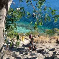 Hiking in Pulau Kelor 