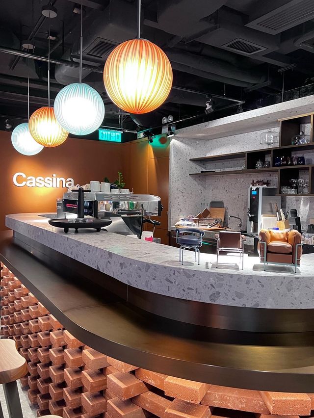 🌟中環隱世cafe @全球第一間Cassina cafe