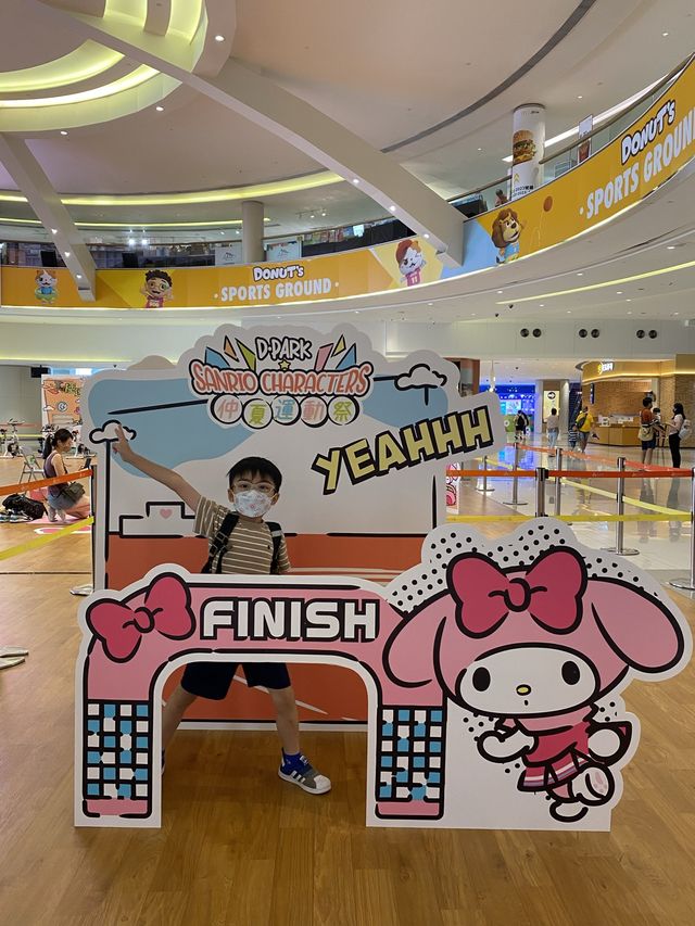 暑假親子放電推介：溜小孩溜了整個下午😆👍 Sanrio主題超可愛