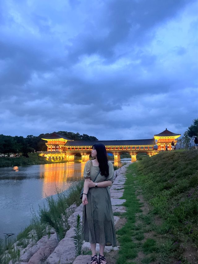 경주 야경명소 월정교에서 밤산책🌙하며 힐링🎶