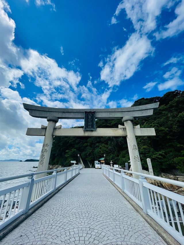 【愛知県/八百富神社】海と鳥居の眺めが美しい神社