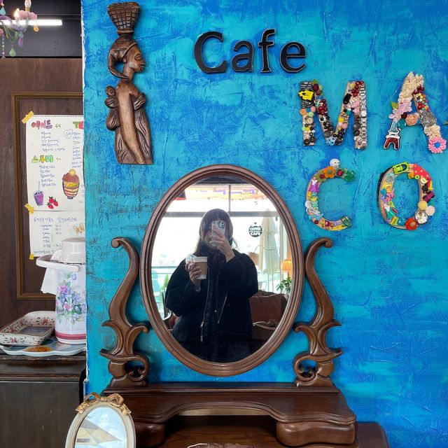 ⛰️도담삼봉이 한눈에 보이는 카페 마마코코☕️🍁