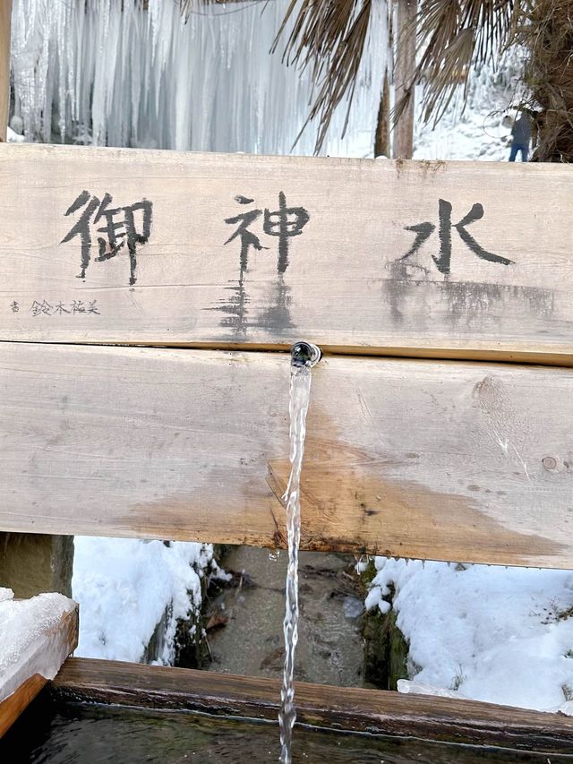 冬の風物詩－氷瀑