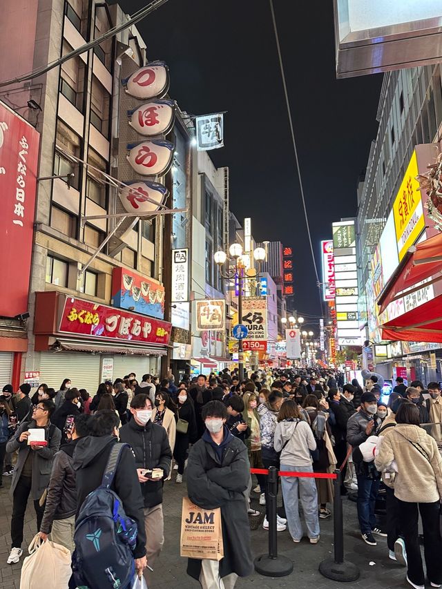 오사카 핫플,, 웨이팅 지옥🔥