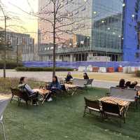韓国/ソウル【鉢山】金浦空港から3駅！テラスでビールとピザを楽しもう🍕