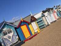 Melbourne’s Iconic Colorful Bathing Boxes 