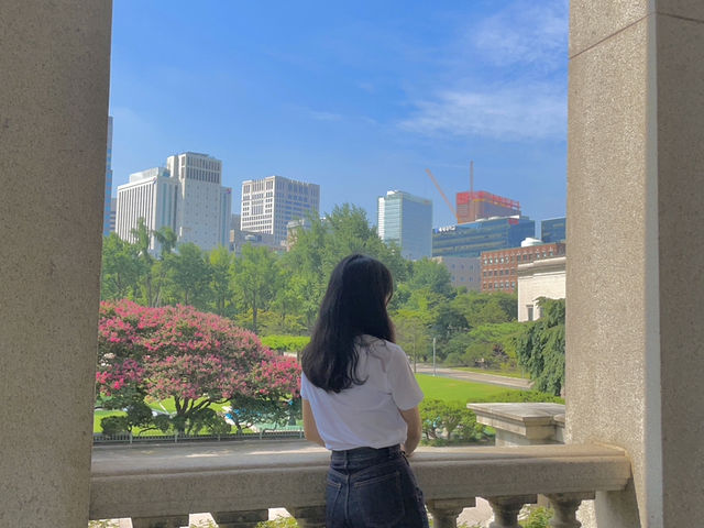 한국에서 느끼는 유럽감성, 덕수궁 배롱나무 명소 🌺