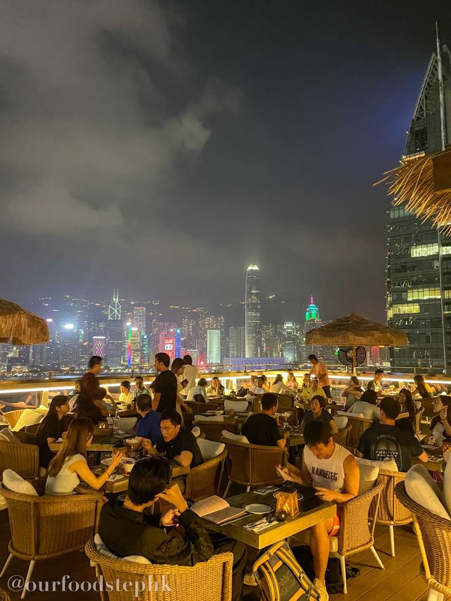 【尖沙咀｜美酒佳餚伴維港夜景 香港最美的Rooftop餐廳❤️】